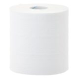 Ręczniki papierowe w roli MERIDA OPTIMUM MAXI, białe, dwuwarstwowe, długość 150 m, opakowanie 6 rolek
