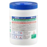 Chusteczki nasączone do dezynfekcji powierzchni rąk MERIDA VADO SOFT, 15 m, 100 listków