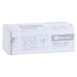 Ręczniki papierowe MERIDA CLASSIC, białe, jednowarstwowe, 4000 szt. (PZ23)