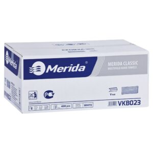 Ręczniki papierowe MERIDA CLASSIC, białe, jednowarstwowe, 4000 szt. (PZ23)