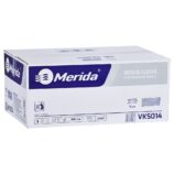 Ręczniki papierowe MERIDA CLASSIC, szare, jednowarstwowe, 5000 szt. (PZ14)