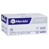 Ręczniki papierowe MERIDA CLASSIC, zielone, jednowarstwowe, 4000 szt. (PZ11)