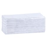 Ręczniki papierowe MERIDA OPTIMUM, białe, jednowarstwowe, 4000 szt., (PZ12)