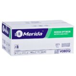 Ręczniki papierowe MERIDA OPTIMUM, białe, jednowarstwowe, 4000 szt., (PZ12)