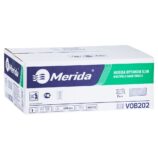 Ręczniki papierowe MERIDA OPTIMUM SLIM, białe, jednowarstwowe, 4200 szt.