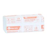 Ręczniki papierowe MERIDA PREMIUM, białe, dwuwarstwowe, 3200 szt.