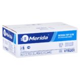 Ręczniki papierowe MERIDA TOP SLIM, białe, dwuwarstwowe, 4200 szt.