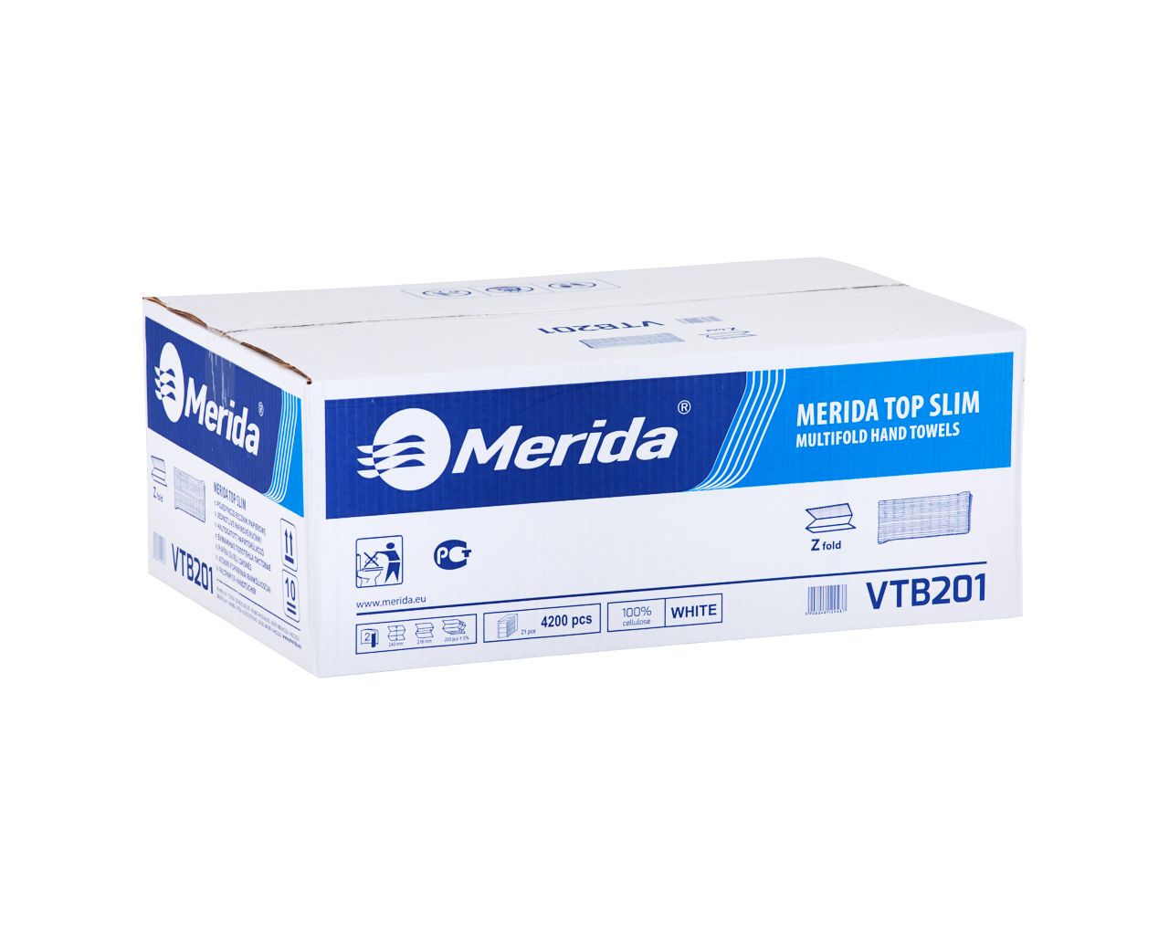 Ręczniki papierowe MERIDA SLIM, składane