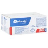 Ręczniki papierowe MERIDA TOP, białe, dwuwarstwowe, 2860 szt. (PZ93.1)