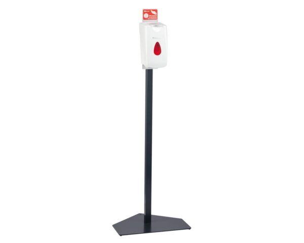 Stojak do dezynfekcji rąk i powierzchni z dozownikiem nasączonych chusteczek MERIDA TOP Stojak do dezynfekcji rąk i powierzchni z dozownikiem nasączonych chusteczek MERIDA TOP