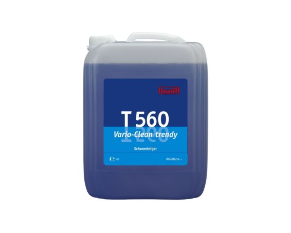 T560 Vario Clean Trendy - środek do pielęgnacji delikatnych powierzchni wodoodpornych, kanister 10 l T560 Vario Clean Trendy - środek do pielęgnacji delikatnych powierzchni wodoodpornych, kanister 10 l