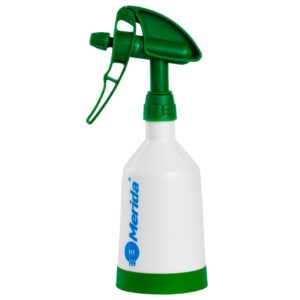 Butelka MERIDA 360° ze spryskiwaczem dwustronnym zielona 0,5 l wyskalowana
