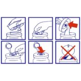 Nasączone ściereczki do czyszczenia i dezynfekcji powierzchni MERIDA DESMED, pojemnik 200 sztuk