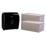 Podajnik ręczników MERIDA COMO za 75 zł netto przy zakupie 2 kartonów ręczników AUTOMATIC