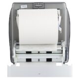 MERIDA LUX CUT mechaniczny podajnik ręczników papierowych w rolach MAXI BIAŁY