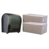 Podajnik ręczników MERIDA SOLID za 75 zł netto przy zakupie 2 kartonów ręczników AUTOMATIC