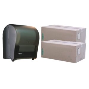 Podajnik ręczników MERIDA SOLID za 75 zł netto przy zakupie 2 kartonów ręczników AUTOMATIC