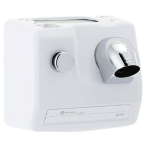 Elektryczna suszarka do włosów E85H - basenowa, obudowa żeliwna, emaliowana, kolor BIAŁY