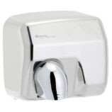 Elektryczna suszarka do rąk SANIFLOW PLUS - obudowa metalowa, STAL POLEROWANA