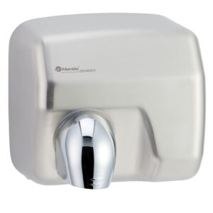 Elektryczna suszarka do rąk SANIFLOW PLUS - obudowa metalowa, STAL MATOWA