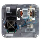 Elektryczna suszarka do rąk SANIFLOW PLUS z przyciskiem - obudowa metalowa, BIAŁA