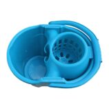 Wiadro z wyciskarką, poj. 15,5 l, niebieskie