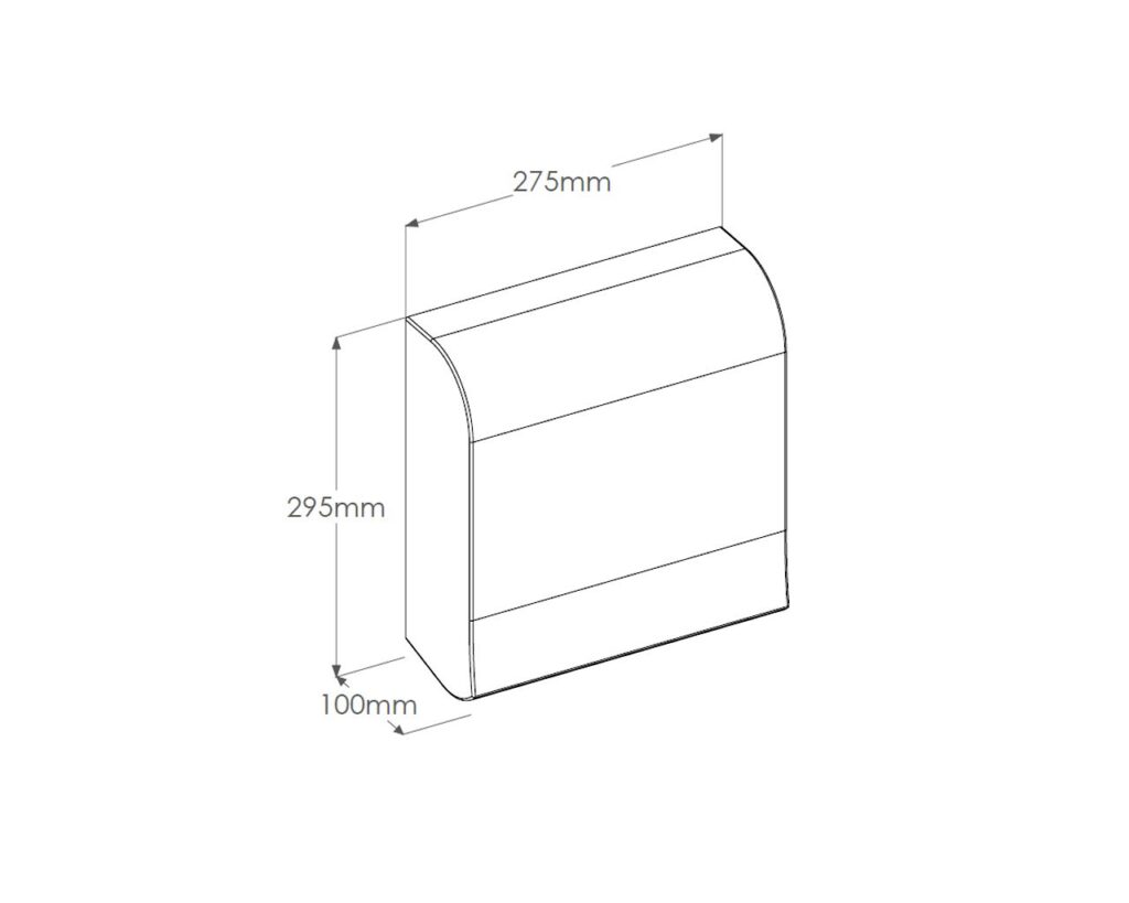 Suszarka do rąk SLIMSTAR STAL MATOWA