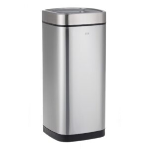 Kosz otwarty OPEN kwadratowy o pojemności 35l, stal matowa