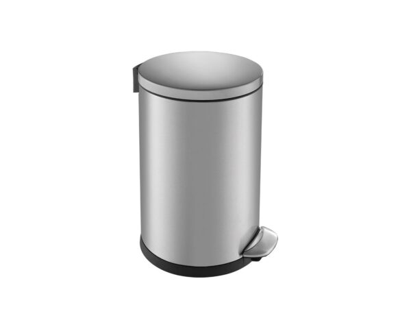 Kosz pedałowy TOP SILENT LUNA, pojemność 20 l, stal matowa Kosz pedałowy TOP SILENT LUNA, pojemność 20 l, stal matowa