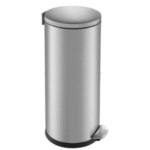 Kosz pedałowy TOP SILENT LUNA, pojemność 30 l, stal matowa