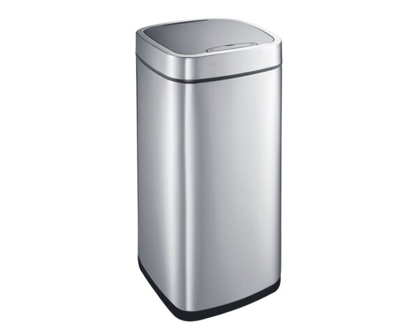 Kosz automatyczny SENSOR, bezdotykowy, kwadratowy, stal matowa, 35 l Kosz automatyczny SENSOR, bezdotykowy, kwadratowy, stal matowa, 35 l