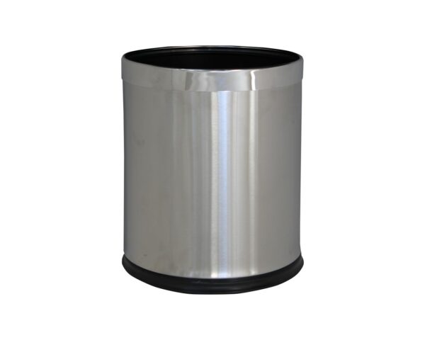 Kosz ze stali nierdzewnej otwarty matowy, poj. 10 l Kosz ze stali nierdzewnej otwarty matowy, poj. 10 l