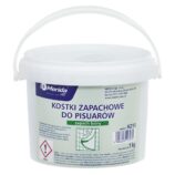 Kostki zapachowe do pisuarów, opakowanie 1kg (średnio 35 szt.), kolor ZIELONY
