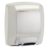 Elektryczna suszarka do rąk MEDIFLOW - obudowa metalowa, STAL POLEROWANA