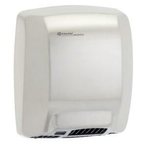 Elektryczna suszarka do rąk MEDIFLOW - obudowa metalowa, STAL POLEROWANA