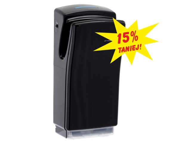 Suszarka kieszeniowa do rąk ECO JET czarna Suszarka kieszeniowa do rąk ECO JET czarna