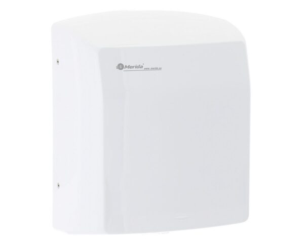 Elektryczna suszarka do rąk JUNIOR PLUS - obudowa z tworzywa sztucznego, kolor BIAŁY Elektryczna suszarka do rąk JUNIOR PLUS - obudowa z tworzywa sztucznego, kolor BIAŁY