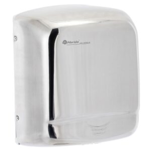 Elektryczna suszarka do rąk OPTIMA - obudowa metalowa, STAL POLEROWANA