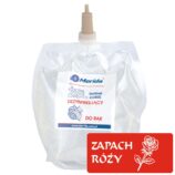 Żel dezynfekujący o zapachu róży MERIDA do higienicznej dezynfekcji rąk jednorazowy wkład 1000 ml
