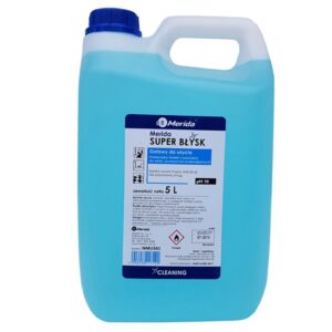 MERIDA SUPER BŁYSK płyn do czyszczenia powierzchni wodoodpornych, kanister 5 l
