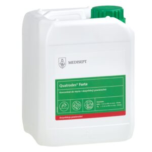 Quatrodes Forte koncentrat do mycia i dezynfekcji powierzchni, kanister 5 l