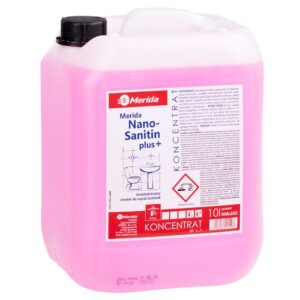MERIDA NANO SANITIN PLUS środek do mycia pomieszczeń i urządzeń sanitarnych, kanister 10 l