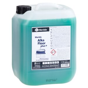 MERIDA ALKAFLOOR PLUS 10 l, środek alkaliczny do czyszczenia gresu i płytek antypoślizgowych