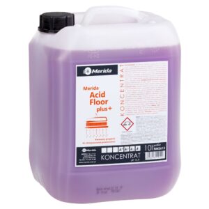MERIDA ACIDFLOOR PLUS 10 l, środek kwasowy do czyszczenia gresu i płytek antypoślizgowych