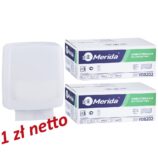 Pojemnik na ręczniki składane MERIDA HARMONY za 1 zł netto przy zakupie 2 kartonów ręczników składanych MERIDA OPTIMUM SLIM VOB202 (2 x 4200 = 8 400 listków)