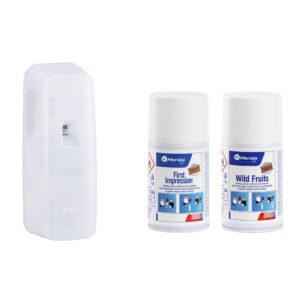 Odświeżacz powietrza MERIDA HARMONY LED i dwa wkłady zapachowe za 99 PLN