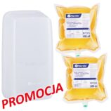 Automatyczny bezdotykowy dozownik mydła w pianie MERIDA HARMONY i 2 wkłady z mydłem MERIDA HARMONY AUTOMATIC SANITINAS - DEZYNFEKUJĄCE