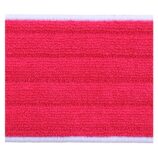 Mop ECONOMY z mikrofazy czerwony 45/40 cm rzepowy do stelaża HFF301