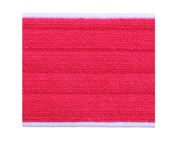 Mop ECONOMY z mikrofazy czerwony 45/40 cm rzepowy do stelaża HFF301 Mop ECONOMY z mikrofazy czerwony 45/40 cm rzepowy do stelaża HFF301