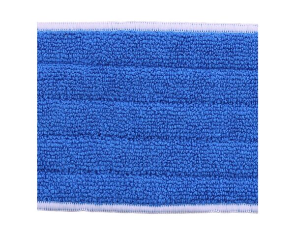 Mop ECONOMY z mikrofazy niebieski 45/40 cm rzepowy do stelaża HFF301 Mop ECONOMY z mikrofazy niebieski 45/40 cm rzepowy do stelaża HFF301